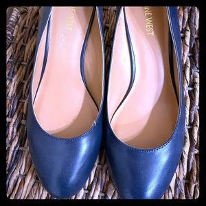 Nine West Navy Wedge